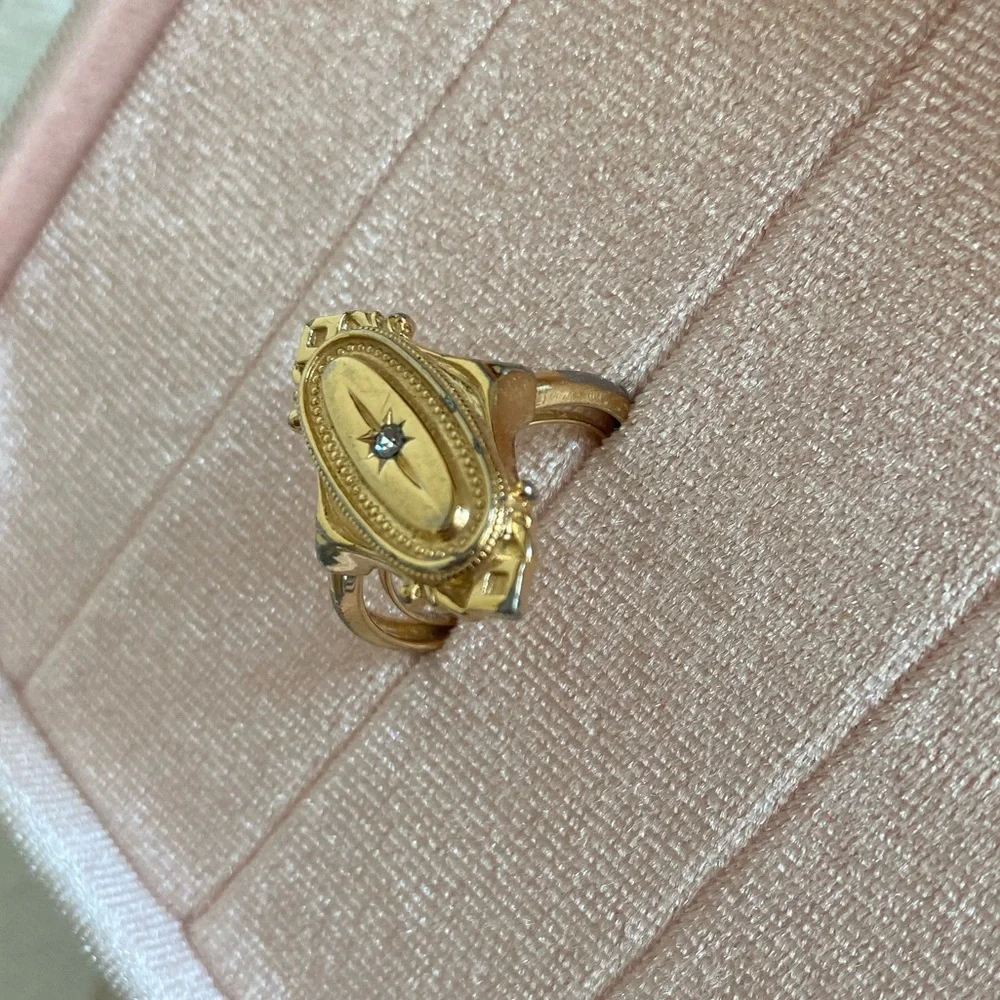 Vintage Avon Kensington Ring ✨ Size 6-8.5 - Picture 6 of 16